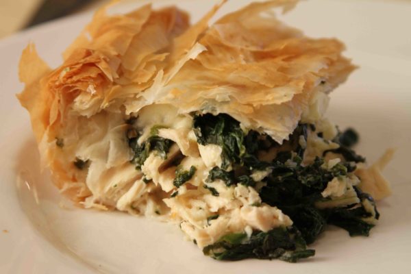 Chicken and Spinach in Phyllo | The Cooking Lady